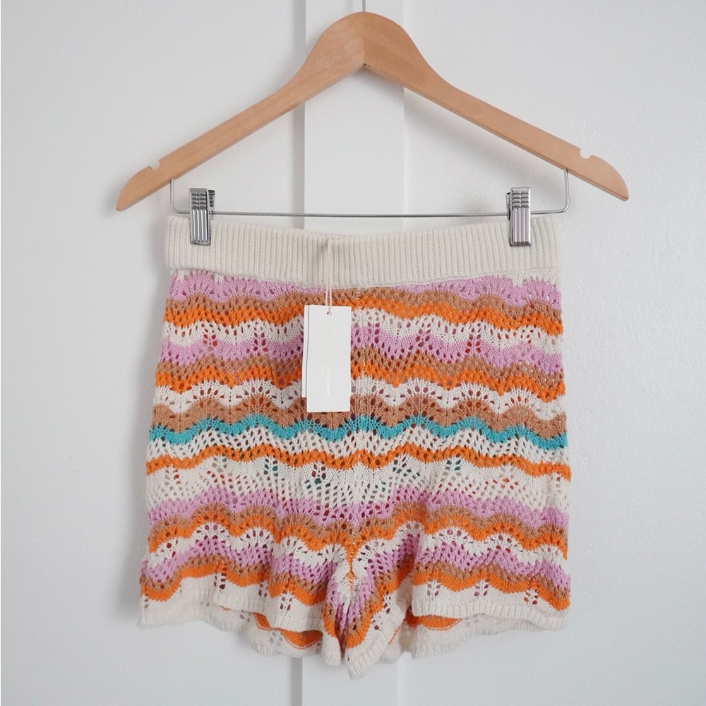 L*Space Sun Ray Knit Shorts